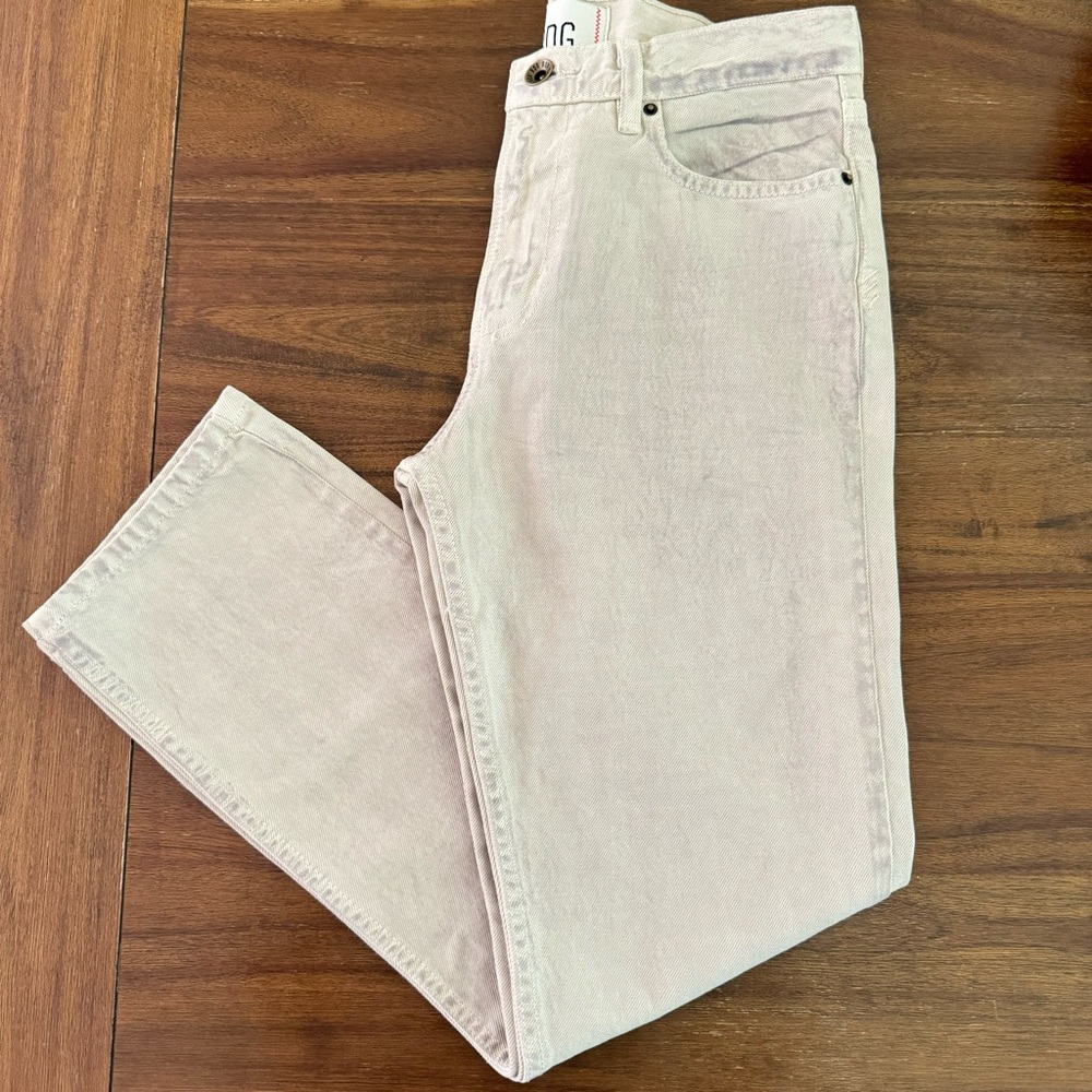 BDG‎ Men’s Vintage Slim Fit Jeans Size 29/30 distressed Cream